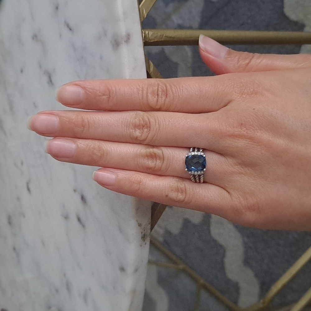 Authentic David Yurman Petite Wheaton ring - Picture 9 of 16